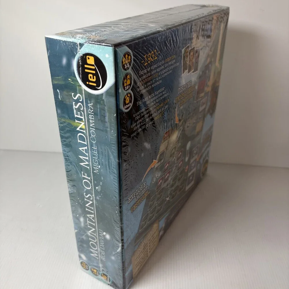 Mountains of Madness Board Game IELLO Sealed Rob Daviau Cooperative - Picture 4 of 5